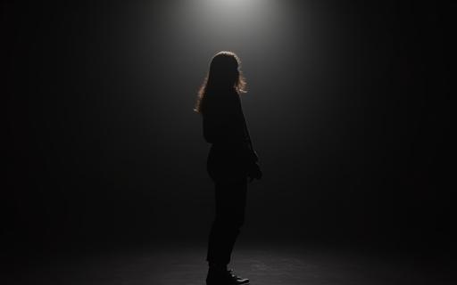 Actor performing a monologue for an audition panel